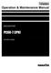 Komatsu PC60-7 JPN Excavator Operators Maintenance Manual SN 58001-59596
