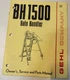 Gehl BH 1500 Bale Handler Owner's & Service Parts Manual No. 901977