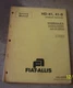 Fiatallis Fiat-Allis HD-41 HD-41B Crawler Tractor Hydraulics Service Shop Manual