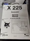 Bobcat X225 Compact Excavator Service Manual Shop Repair Book 1 Part # 6720347