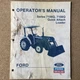 Original Ford Series 7106Q 7108Q Quick Attach Loader Operator's Manual 43591001