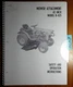 Kubota B-425 B425 42" 42 Inch Mower Attachment Owner's Operator's & Parts Manual