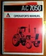 Allis-Chalmers A-C 7050 Tractor Owner's Operator's Manual 268339 3/73