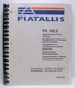 Fiat Allis FR 160-2 Supplement To Parts Catalog