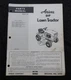 1973-75 ARIENS 8hp Gear & Hydro 829001 929001 929002 TRACTOR PART CATALOG MANUAL