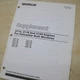 CATERPILLAR 3114 3116 3126 Engine MUI SUPPLEMENT Shop Service Manual diesel cat