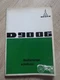 Deutz Tractor D9006 Operating Instructions