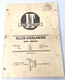 USED I & T SHOP MANUALS FOR ALLIS CHALMERS AC-11