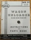 GEHL Bros. Wagon Unloader Blower Driven Power Unit WU80 Form 1364 Inst & Parts