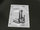 Crown SX3000 Walkie Straddle Stacker Service Manual Repair Shop Book