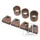 Starter Brush Bushing Kit fits Oliver 66 77 88 440 660 770 1600 1850 Tractor