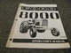 Ford 8000 Tractor Owner Operator Manual User Guide xz