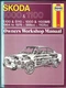 Skoda 1000 & 1100 S100 S110 1000 1100MB, 1964-78 Haynes Owners Workshop Manual