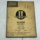 I&t O-17 Oliver & Cockshutt Tractor Models 1600 1650  Service Manual