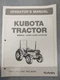 32530-19719 KUBOTA OPERATOR'S MANUAL TRACTOR MODEL'S L3350, L3750, L4150 ( -N )