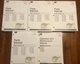 New Set of Caterpillar 3512B Parts Manuals Volumes 1-4 and 3500 Operation & Main
