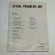 Stihl FS48 FS52 FS56 Brush Cutter / Trimmer Parts Manual