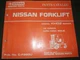 NISSAN KH02 SERIES FORKLIFT LIFT TRUCK PARTS BOOK MANUAL CATALOG C-F260U