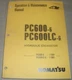 KOMATSU PC600-6 PC600LC-6 EXCAVATOR OPERATION & MAINTENANCE MANUAL BOOK 11001-UP