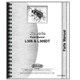 Parts Manual fits Kubota L305