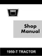 Oliver White Minneapolis Moline 1950-T 1950T Tractor Shop Service Manual
