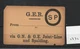 Great Eastern Railway. GER - Luggage Label (1371) via GN & GE Joint & Spalding