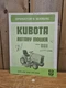 Kubota Rotary Mower RC40-G RC44-G RC48-G Operators manual
