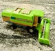 1999 KENTOYS Green Farm Tractor Harvester Plastic 5&rdquo; Toy Tonka FR 12 Vintage