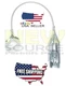 47470-U2130-71  TOYOTA FORKLIFT ADJUSTER CABLE  6 FGCU 20~30 + 7FGCU20~30 340MM