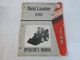 Gehl Skid Loader SL5620 Operator's Manual