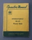 International Harvester UD-691 Power Unit Operator's Manual 10-13-59