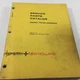 Genuine New Holland TR95 Combine Service Parts Catalog 1984 Dealer Manual
