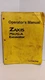 HITACHI ZAXIS ZX 75US A  EXCAVATOR OPERATORS MANUAL