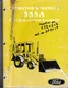 Ford 555A Tractor Backhoe Loader Operator's Manual