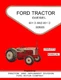 Ford 601 D and 801 D Tractor Owners Manual