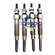 4 x Glow Plug E6301-65512 E6303-65511 for Kioti CK27 CK30 CK35 DK35 DK40 DK45