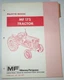 Massey Ferguson MF 175 Tractor Parts Catalog Manual Book 9-78 ORIGINAL!
