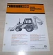 Case 480D Construction King Tractor Brochure Sales Prospekt
