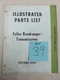 Eaton Fuller RTO-958LL Roadranger Transmissions Parts Manual Book Catalog