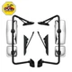 Chrome Door Mirror Pair For International 4300 4200 Left&Right Side 2002-2018