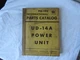 IH International UD-14A power unit engine parts catalog book manual IH International UD-14A power unit engine parts catalog book manual