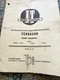 I&T Shop Manual FE-2, Ferguson Models TE20 TO20 TO30 Tractors, 1953