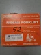 Nissan Forklift Parts Catalog KH02 Series Aug. 1993 C-F260U 1993
