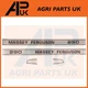 Emblem Decal Sticker Set Bonnet Stickers for Massey Ferguson 290 MF290 Tractor
