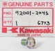 Genuine OEM Kawasaki Bolt 92001-2045 Carb Bowl Drain Screw FG300 NOS New