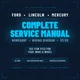 2008 Ford F250 F350 F450 F550 Service Repair Manual CD