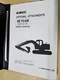 KOBELCO SK70SR Breaker - Optional Attachments- Parts Manual  S3YT01602ZE01