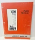 USED PARTS MANUAL FOR AGCO ALLIS MOWERS 1600 SERIES TP-1195-02