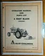 Allis-Chalmers 6' Foot Scraper Oxnard Owner Operator Parts Manual TPL-265D WD D