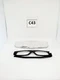 Nanini HE200 Eyeglasses Compact black fold Frames w./Original case Made in Italy